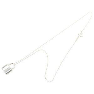 Tiffany & Co. 1837 Lock Padlock Necklace 16" Silver 925 Auth #2143